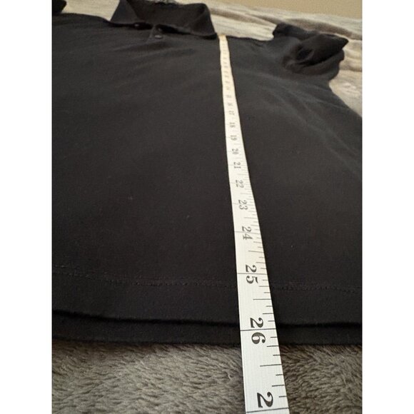 Robert Barakett Black Long Sleeve Polo Shirt - Picture 9 of 9